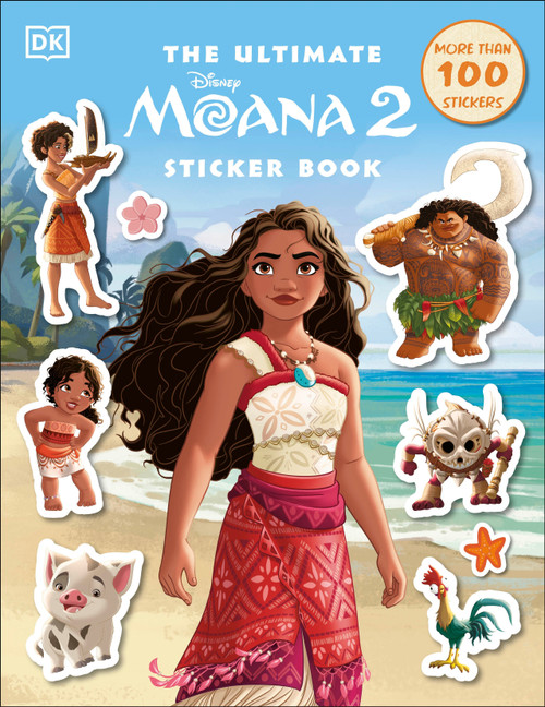 Disney Moana 2 Ultimate Sticker Book by Ruth Amos, 9780593964200