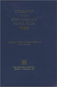 Companion to the High Holydays Prayer Book by Ha'rav Jakobovits, 9780853034346