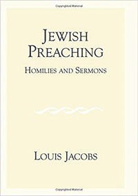 Jewish Preaching (Homilies and Sermons) by Louis Jacobs, 9780853035619