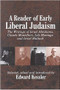 A Reader of Early Liberal Judaism (The Writings of Israel Abrahams, Claude Montefiore, Lily Montagu and Israel Mattuck) - 9780853036005 by Edward Kessler, 9780853036005