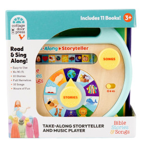 Bible Stories and Songs (Little Sunbeams) (Take-Along Storyteller) by Cottage Door Press, Carmen Crowe, Madison Mastrangelo, Iris Deppe, John Joven, Xuan Thanh Le, Luisa Uribe, Laura Rigo, Tiziana Longo, Charlotte Cooke, Emily Dove, Chiara Fiorentino, Alessandra Psacharopulo, Ben Whitehouse, Giuliana Gregori, Natalie Hinrichsen, Anna Luraschi, Anna Shuttlewood, Christine Tappin, Christian Cullen, Leslie Beukelman, Virgil Beukelman, Cassandra Hames, 9781646380862