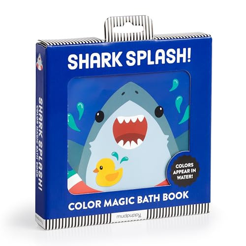 Shark Splash! Color Magic Bath Book by Mudpuppy, Dani Banani, 9780735384026