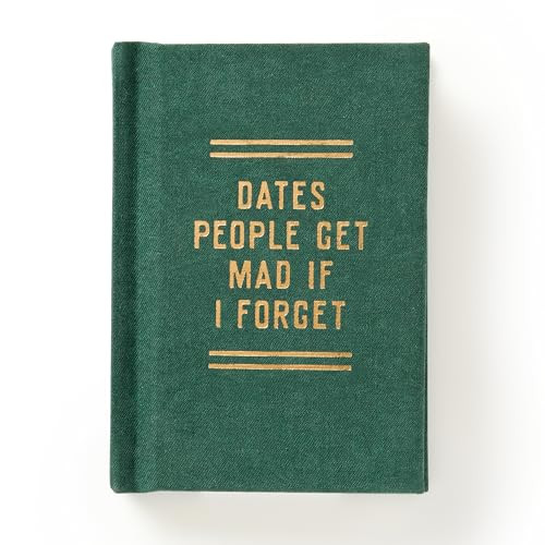 Dates People Get Mad If I Forget Tiny Diary by Brass Brass Monkey, 9780735384170
