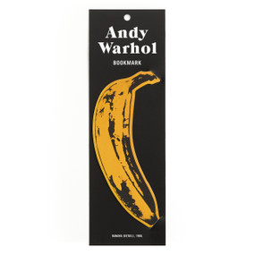 Warhol Banana Shaped Bookmark by Andy Warhol, 9780735384620