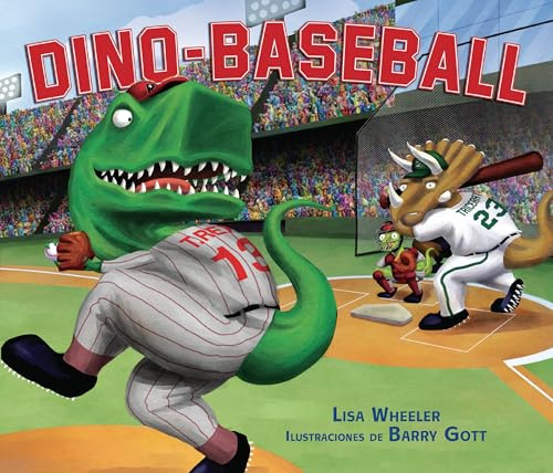 Dino-Baseball (Spanish Edition) by Lisa Wheeler, Barry Gott, 9798765660898