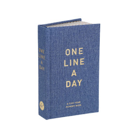 Denim One Line a Day (A Five-Year Memory Book) by Chronicle Books, 9781797233772
