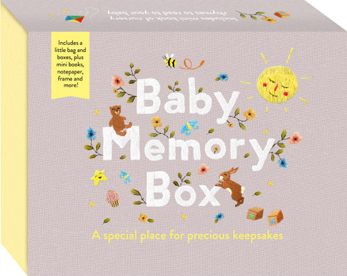 Baby Memory Box (A special place for precious keepsakes. Includes a little bag and boxes, plus mini books, notepaper, frame and more!) by Chloe Giordano, Kaddo, 9781836002659