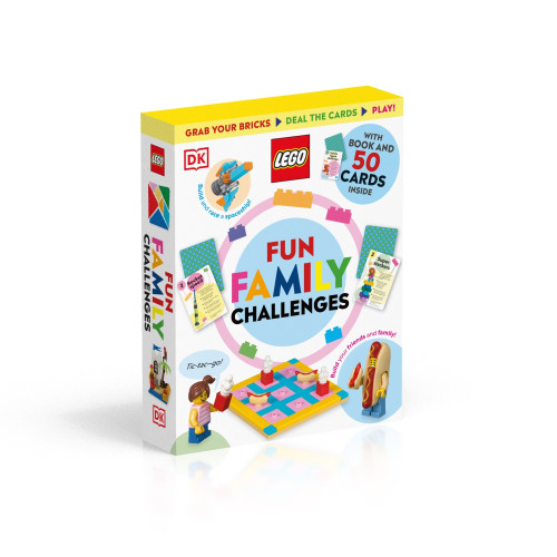 LEGO Fun Family Challenges (50 Boredom-Busting Ideas to Build and Play) by DK, 9780593844182