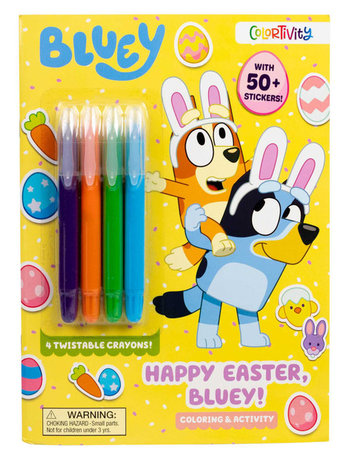 Bluey Colortivity: Happy Easter, Bluey! by Delaney Foerster, 9780794452698