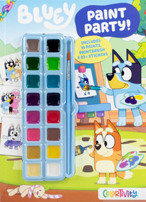 Bluey Colortivity: Paint Party! by Editors of Studio Fun International, 9780794452704