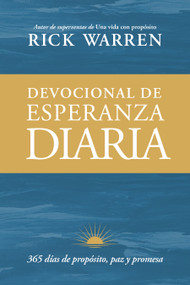Devocional de esperanza diaria (365 días de propósito, paz y promesa) (Spanish Edition) by Rick Warren, 9798400505010