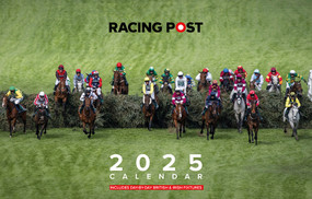 Racing Post Desk Calendar 2025 by David Dew, 9781839501555