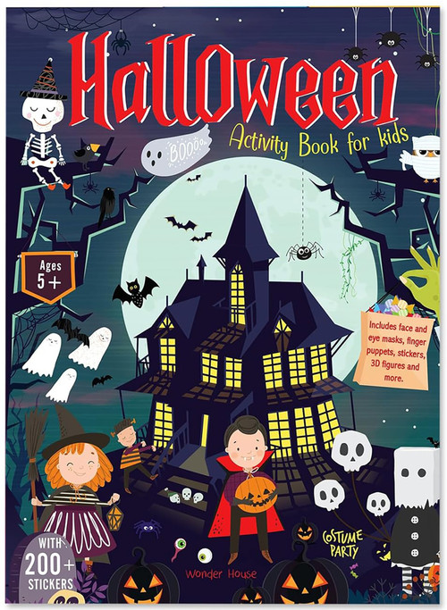 Halloween Activity Book For Kids - 9789362146977 by Wonder House Books