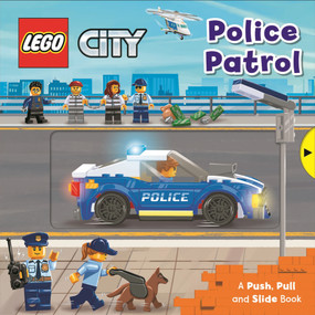 LEGO® City. Police Patrol (A Push, Pull and Slide Book) by AMEET Studio, Macmillan Children's Books, 9781035064168