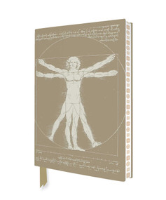 Da Vinci: Vitruvian Man Artisan Art Notebook (Flame Tree Journals) by Flame Tree Studio, 9781835621899