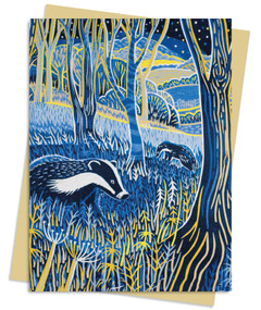Annie Soudain: Foraging by Moonlight Greeting Card Pack (Pack of 6) by Flame Tree Studio, 9781835622001