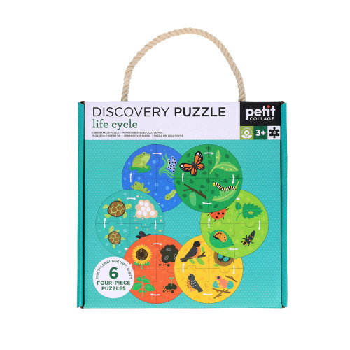 Discovery Puzzle: Life Cycle (Bilingual Edition) by Petit Collage, 9781797234854