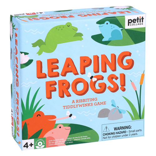 Leaping Frogs! (Bilingual Edition) by Petit Collage, 9781797234878