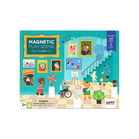 My Museum Magnetic Play Scene by Petit Collage, 9781797234892