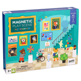 My Museum Magnetic Play Scene by Petit Collage, 9781797234892