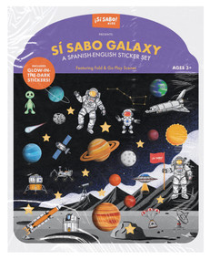 Space Sticker Book: Reusable Puffy Sticker Activity Book for Kids by Mike Alfaro, Gerardo Guillén, Blue Star Press, 9781963183177