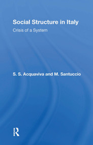 Social Structure In Italy by Sabino Acquaviva, 9780367303136