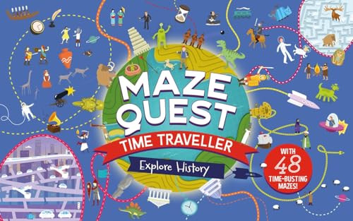 Maze Quest: Time Traveller by Anna Brett, 9781804537701