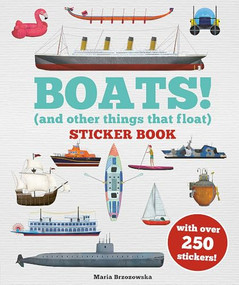 Boats! Sticker Book ((And Other Things That Float)) by Bryony Davies, Maria Brzozowska, 9781804537893