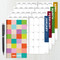 2025-2026 Check Your Colors Small Monthly Pocket Planner, 9798889611608