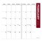 2025-2026 Retro Stripe Small Monthly Pocket Planner, 9798889611707