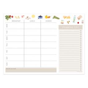 Everyday Essentials Meals & Grocery Planning Pad (9798889613169)