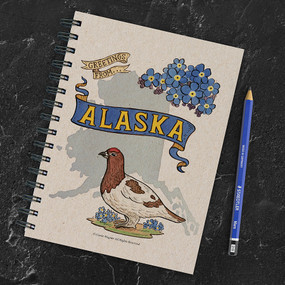 Greetings From Alaska Journal, 9781643325859
