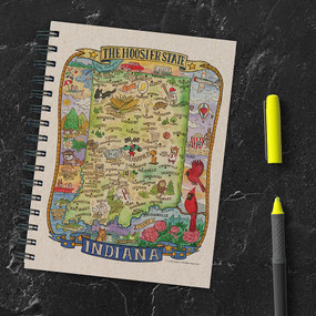 Indiana State Map Journal, 9781643325255
