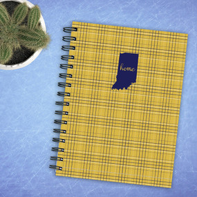 Indiana Golden Plaid Journal, 9781643325262
