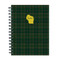 Wisconsin Green Plaid Journal, 9781643325316