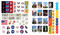 1,000 Stickers: USA by duopress labs, 9781464219009
