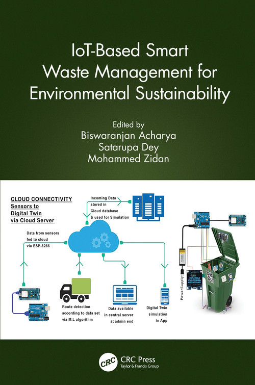 IoT-Based Smart Waste Management for Environmental Sustainability by Biswaranjan Acharya, Satarupa Dey, Mohammed Zidan, 9781032025971