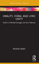 Orality, Form, and Lyric Unity (Poetics of Michael Donaghy and Don Paterson) - 9781032233024 by Beverley Nadin, 9781032233024