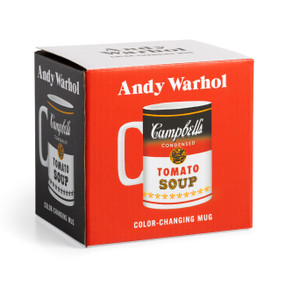 Warhol Soup Can Color Changing Ceramic Mug by Galison, Andy Warhol, 9780735383340