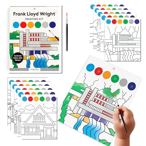Frank Lloyd Wright Painting Kit by Frank Lloyd Wright, 9780735383586