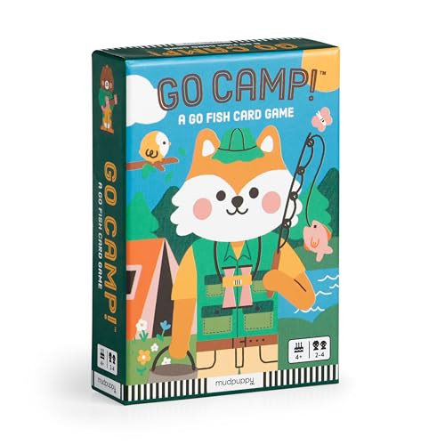 Go Camp! Card Game by Mudpuppy, Niniwanted, 9780735383715