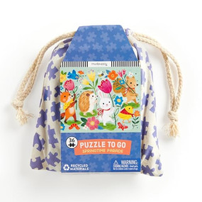 Springtime Parade Puzzle to Go by Mudpuppy, Kathryn Selbert, 9780735383739