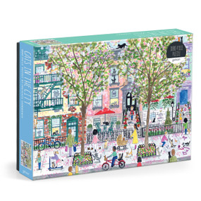 Michael Storrings Cats In The City 1000 Piece Puzzle by Galison, Michael Storrings, 9780735384842