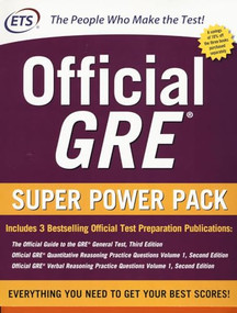 Official GRE Super Power Pack, Second Edition by Educational Testing Service, 9781260026399