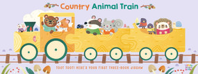 Animal Train - Country by Little Genius Books, 9781960107510