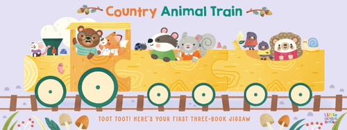 Animal Train - Country by Little Genius Books, 9781960107510
