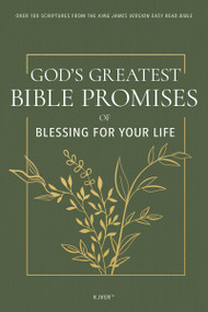 God's Greatest Bible Promises of Blessing for Your Life (Over 100 Scriptures from the King James Version Easy Read Bible (KJVER)) by Whitaker House, 9798887693323