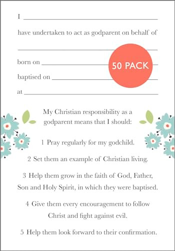 Godparent card 2024 by SPCK, 9780281089963