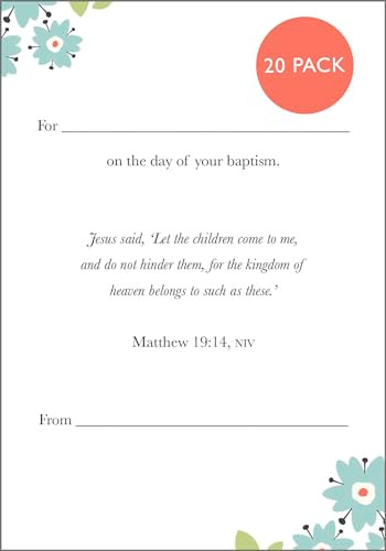 Baptism card 2024 by SPCK, 9780281089949