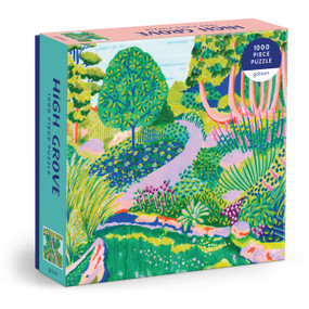 High Grove 1000 Piece Puzzle in Square Box by Galison, Alice Brisland, 9780735384095
